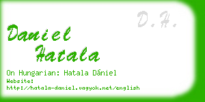 daniel hatala business card